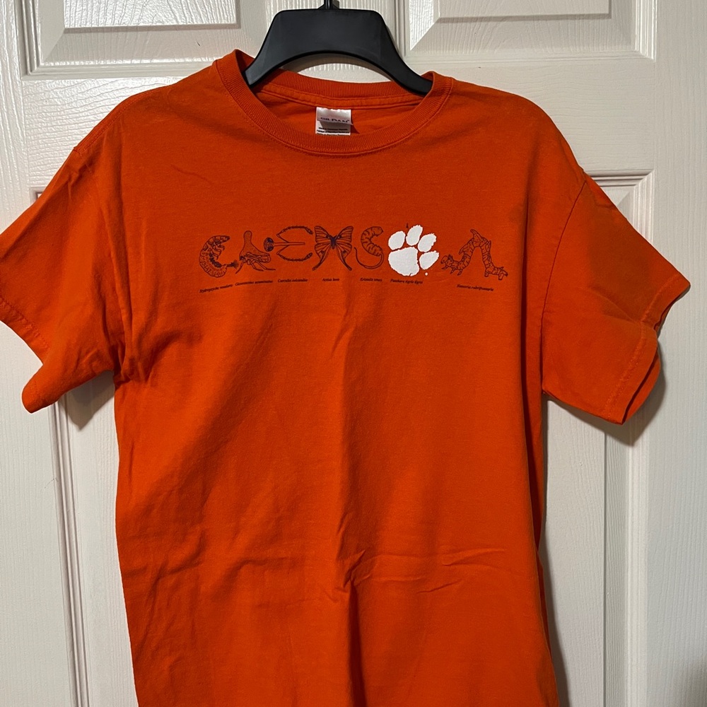 Clemson Tee with Bug Design